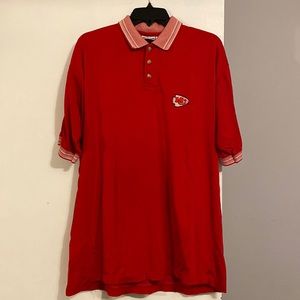 The Edge Men’s Kansas City Chiefs Short Sleeve Polo